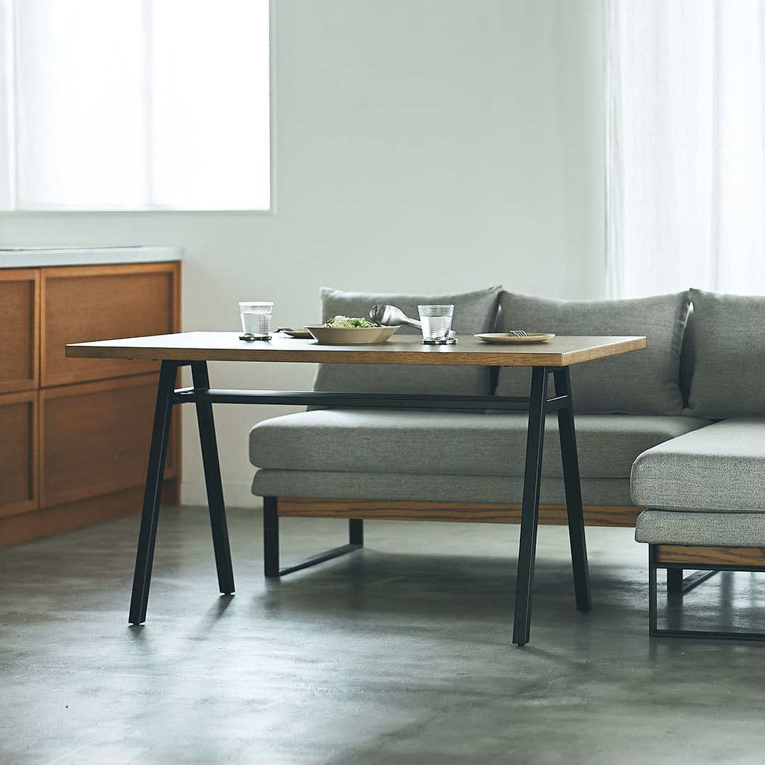 Tron living dining table ナチュラル