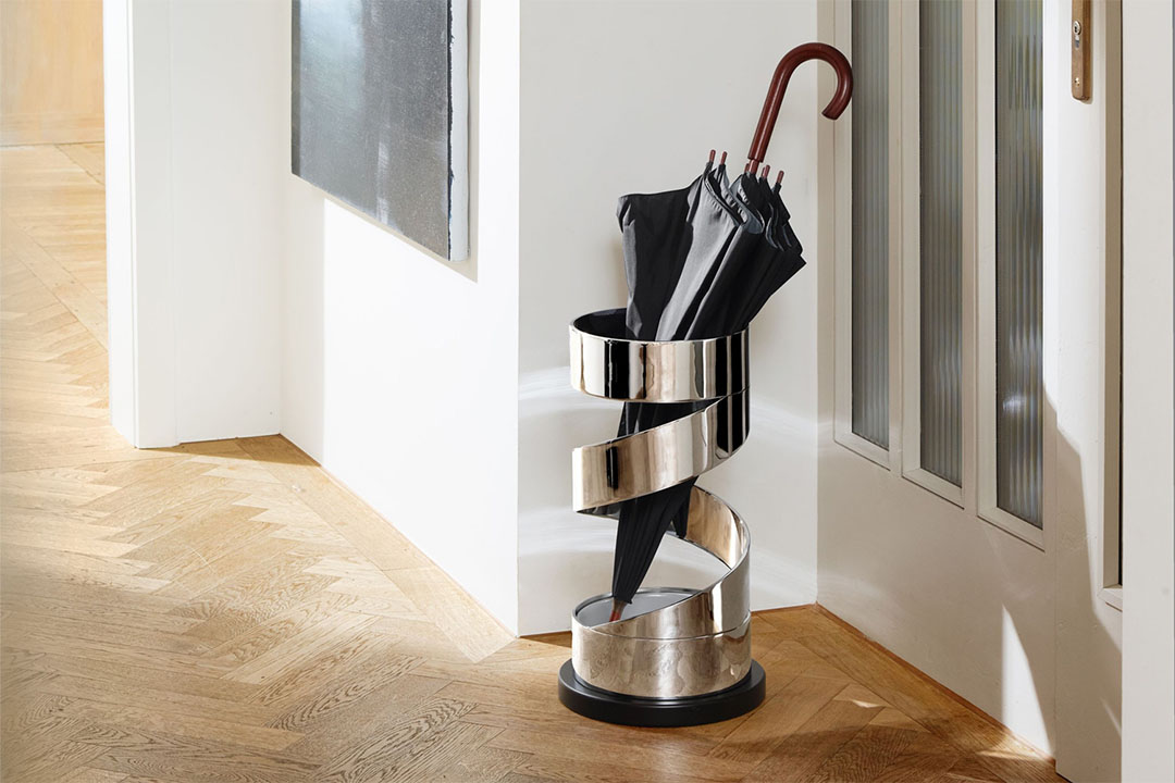 USHA 傘立て クローム