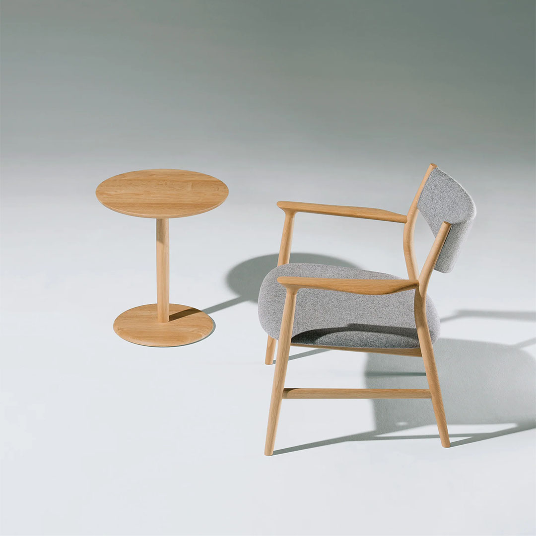 KAMUY LUX リビング サイドテーブル Φ45