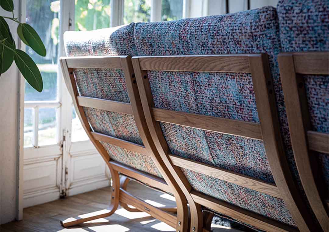 Agio 右肘1Pソファ(脚カラー:ウォールナット) CPLG