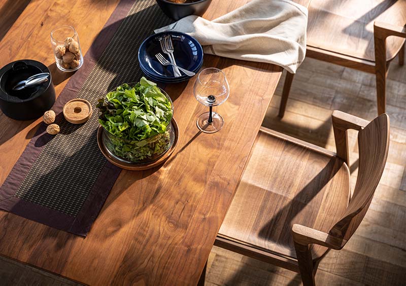 Koti ダイニングテーブル W1800 ウォールナット