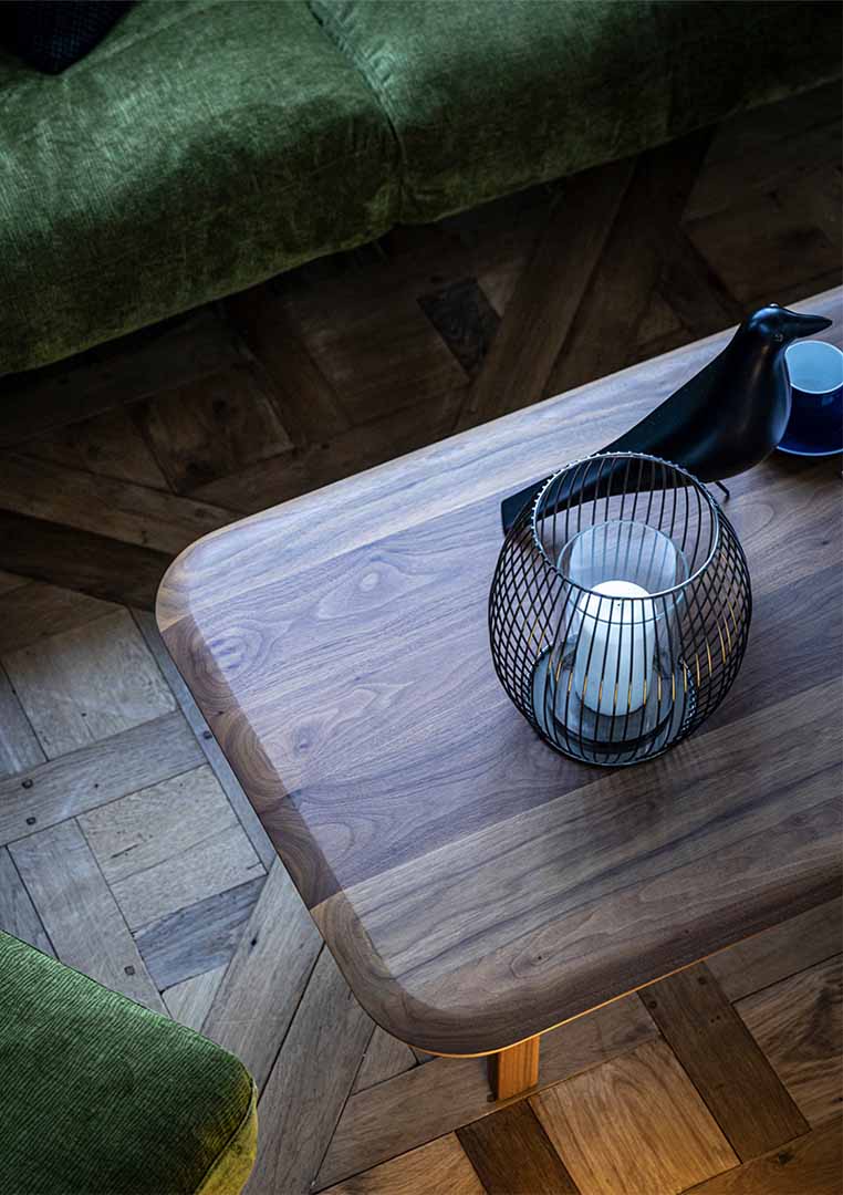 Nagi リビングテーブル W1200 ウォールナット