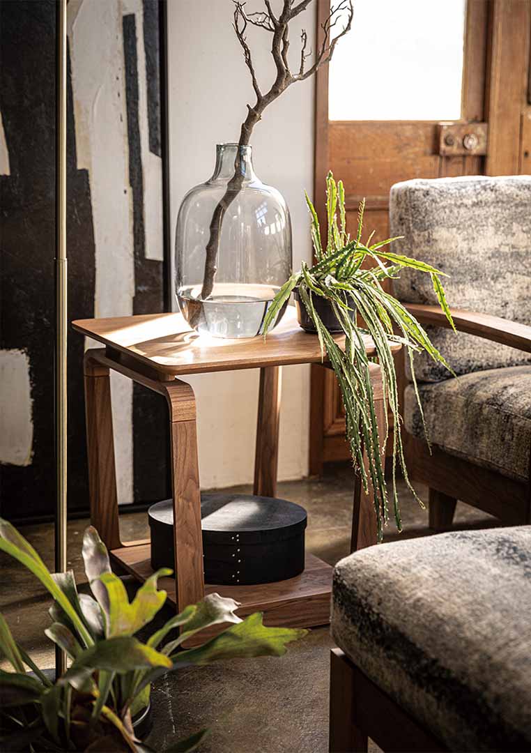 Koti サイドテーブル W500 ウォールナット