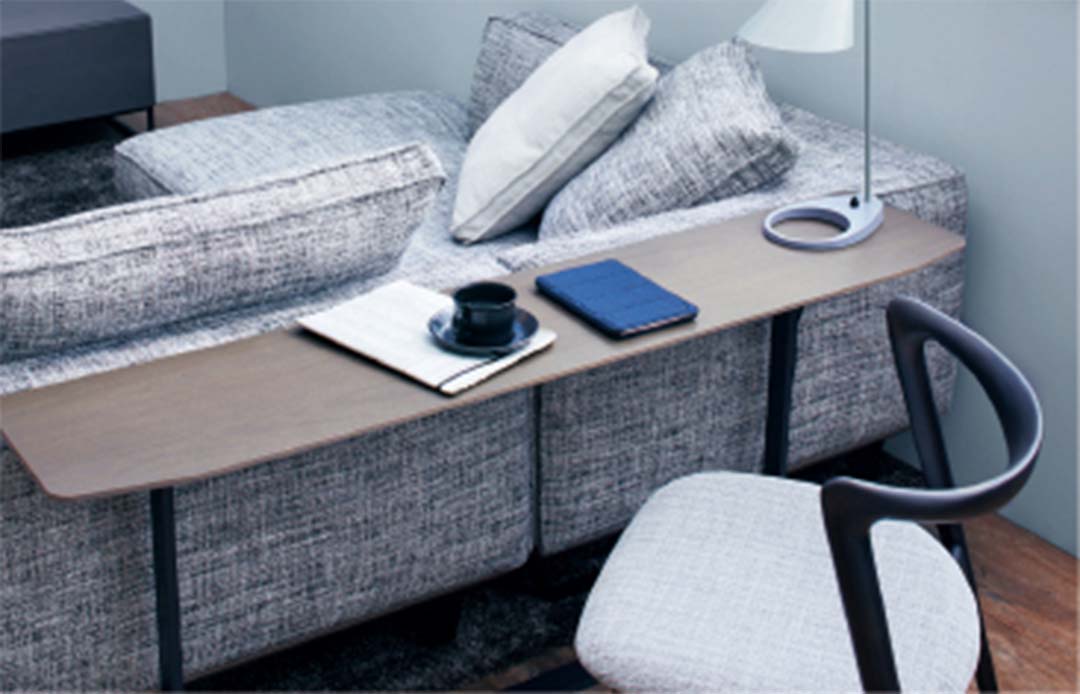 カストール コンソールテーブル(ラミナム天板)W140 CGY