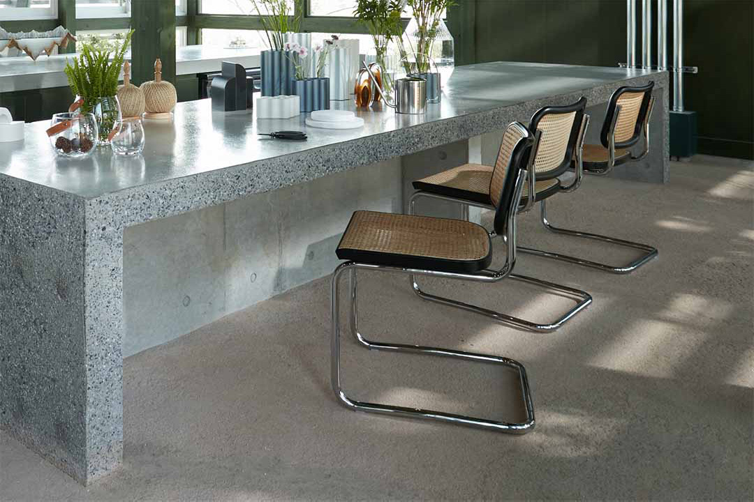 CESCA CHAIR アームレスチェア 籐張り ブラックビーチ