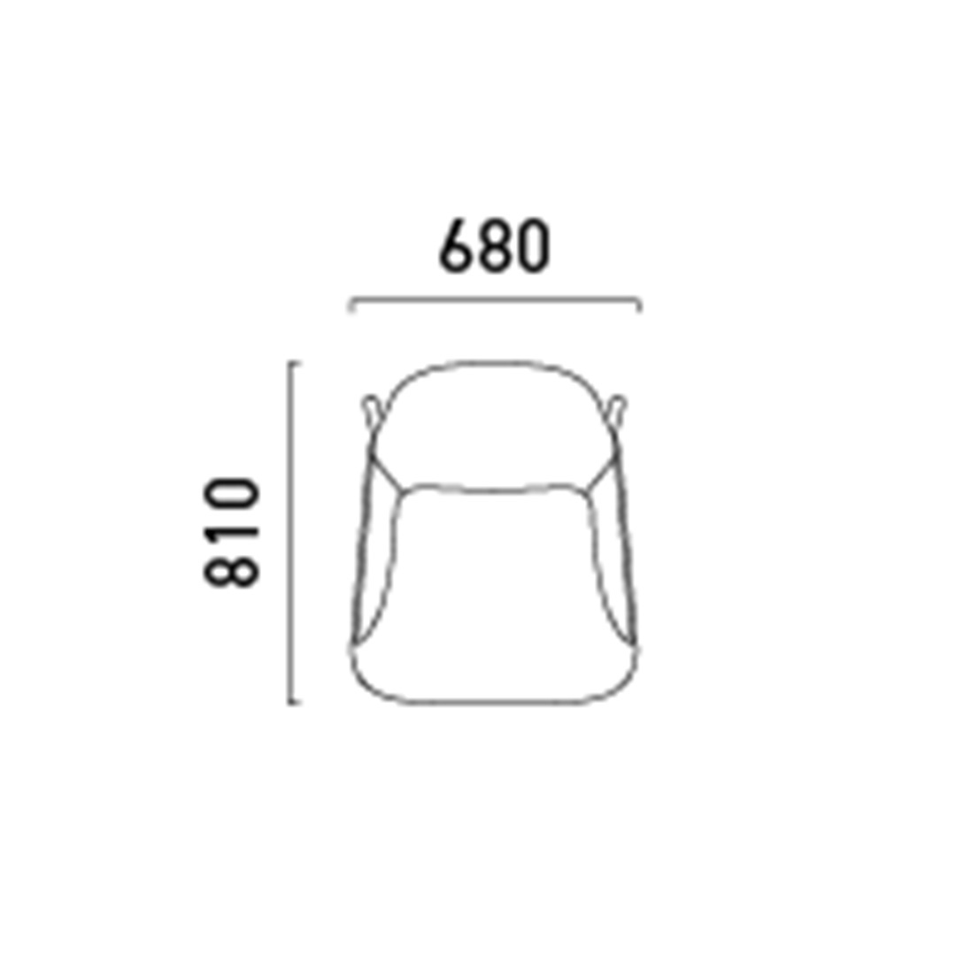 SALA ラウンジチェア ローバック(脚カラー:ウォールナット) F3G01 ライトグレー