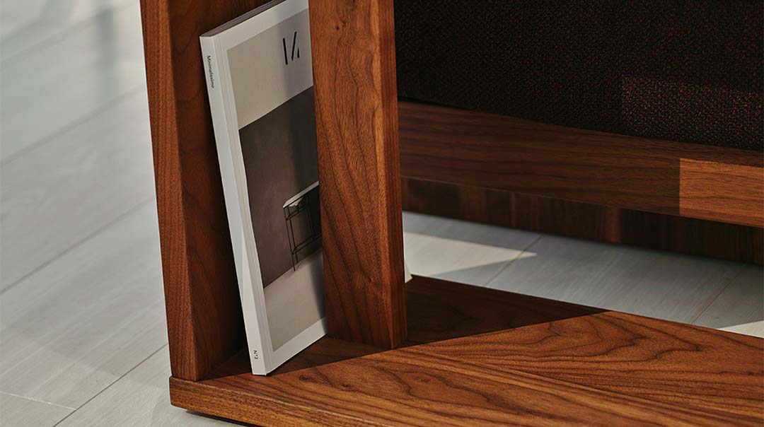 エルヴィス サイドテーブル H40 ウォールナット