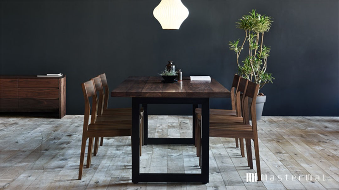 ワイルドウッド シック31 ダイニングテーブル W180 ウォールナット