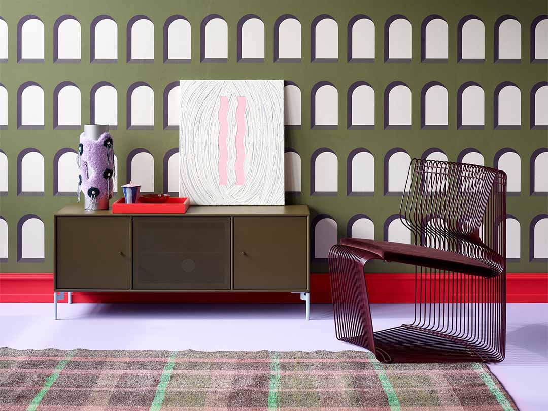 Pantonova PANSEATVEX Cushion 190 ウーブン ブラック