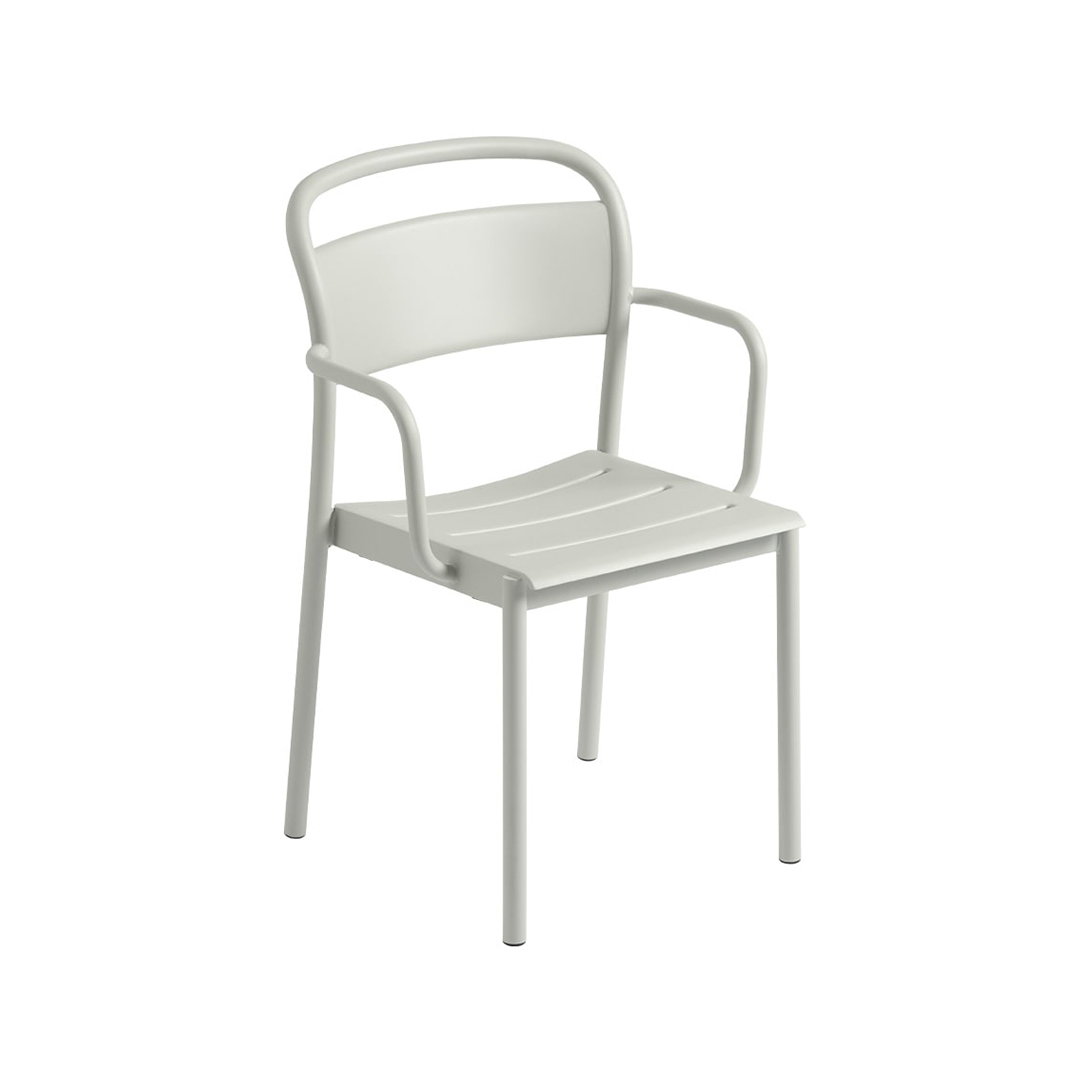 LINEAR STEEL ARM CHAIR バーントオレンジ