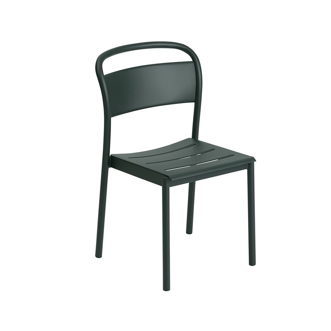 LINEAR STEEL SIDE CHAIR ペールブルー