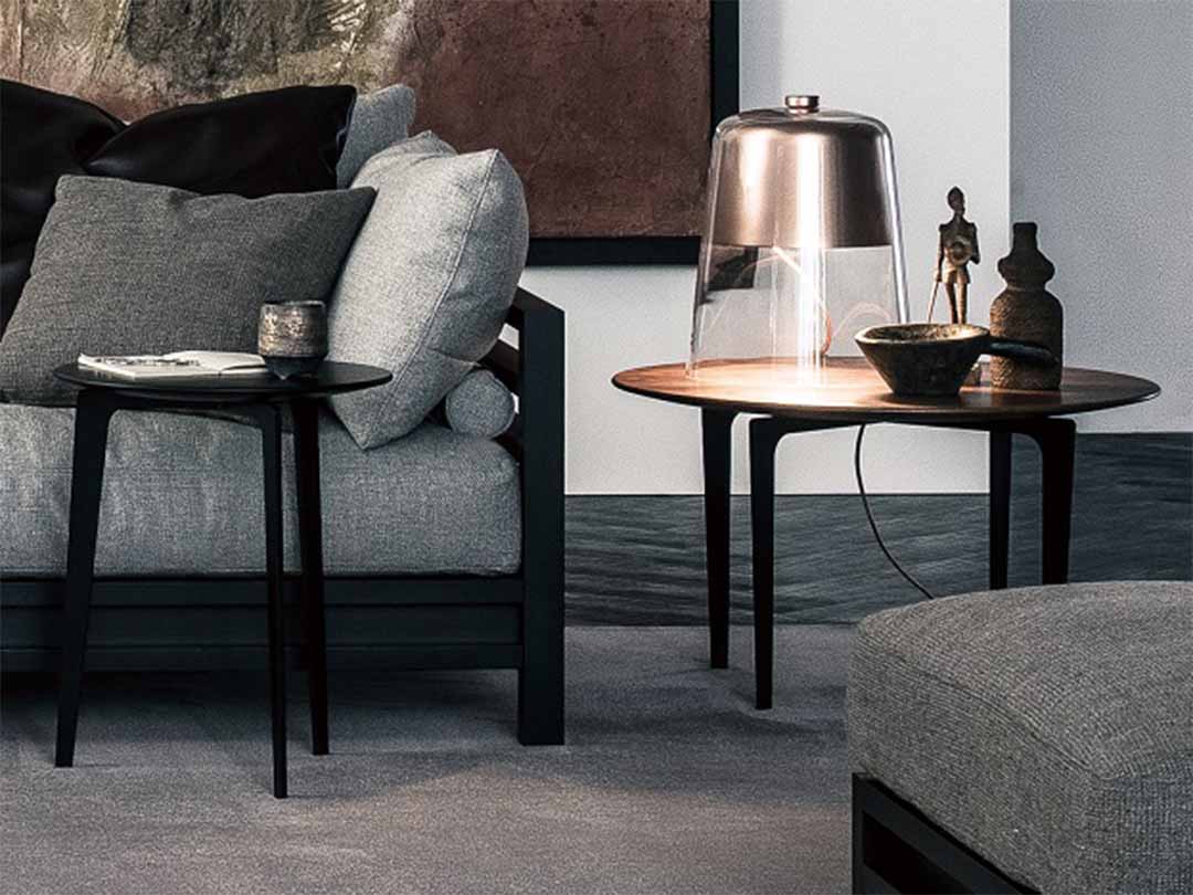 OS Side Table Φ700 ウォールナットNL