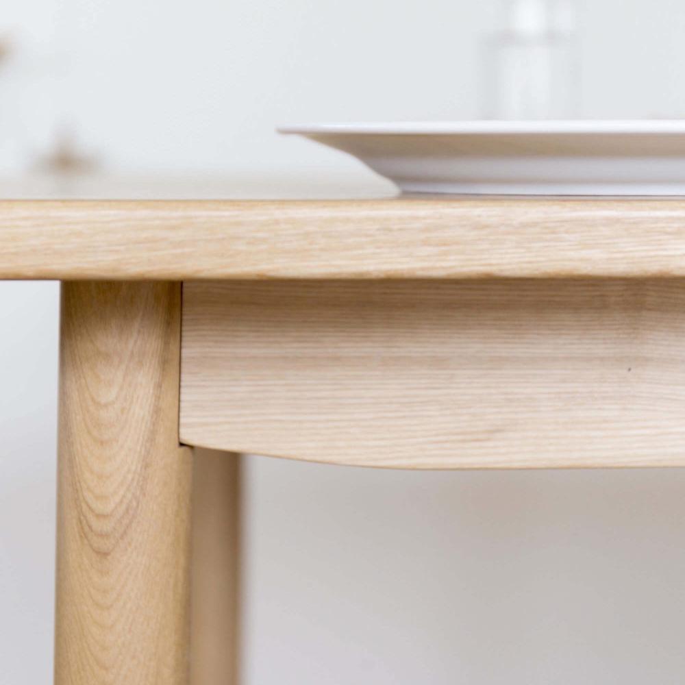 saucer dining table W1400 ナチュラル