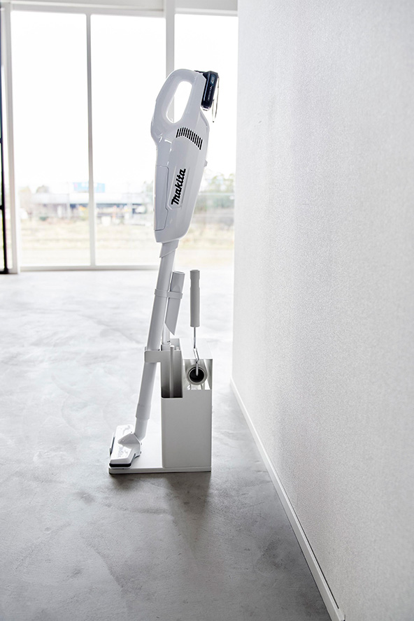 スティッククリーナー＆ツールオーガナイザー タワー ホワイト