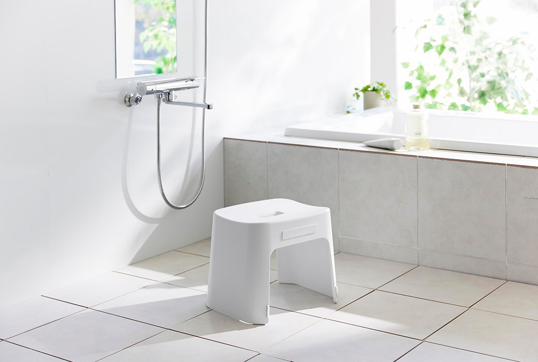 洗いやすいマグネット風呂イス タワー SH26 ホワイト