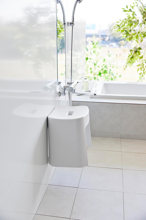 洗いやすいマグネット風呂イス タワー SH32 ブラック