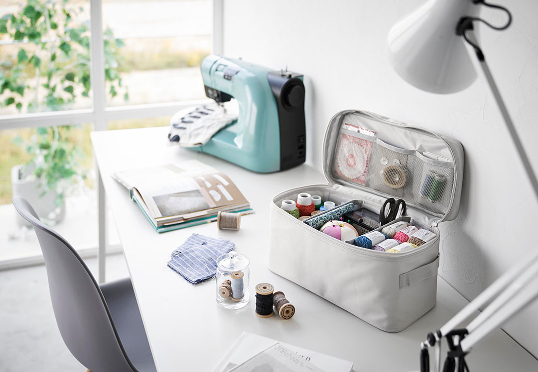 救急バッグ タワー 仕切り付き ライトグレー