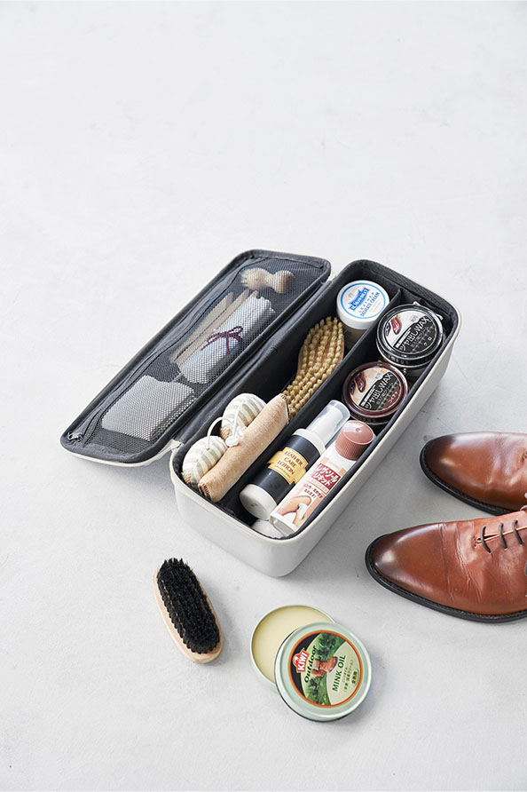 工具バッグ タワー 仕切り付き ライトグレー