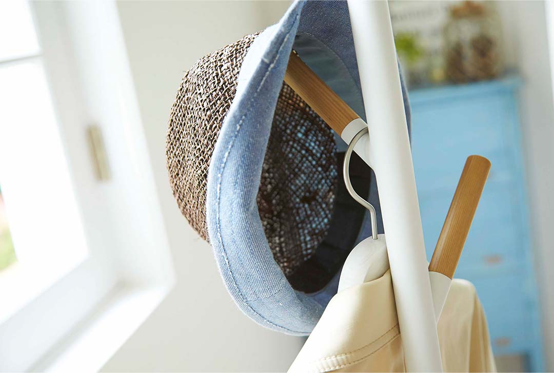 ポールハンガー プレーン ブラック