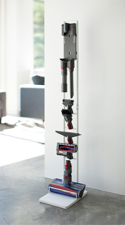 コードレスクリーナースタンド プレート ホワイト