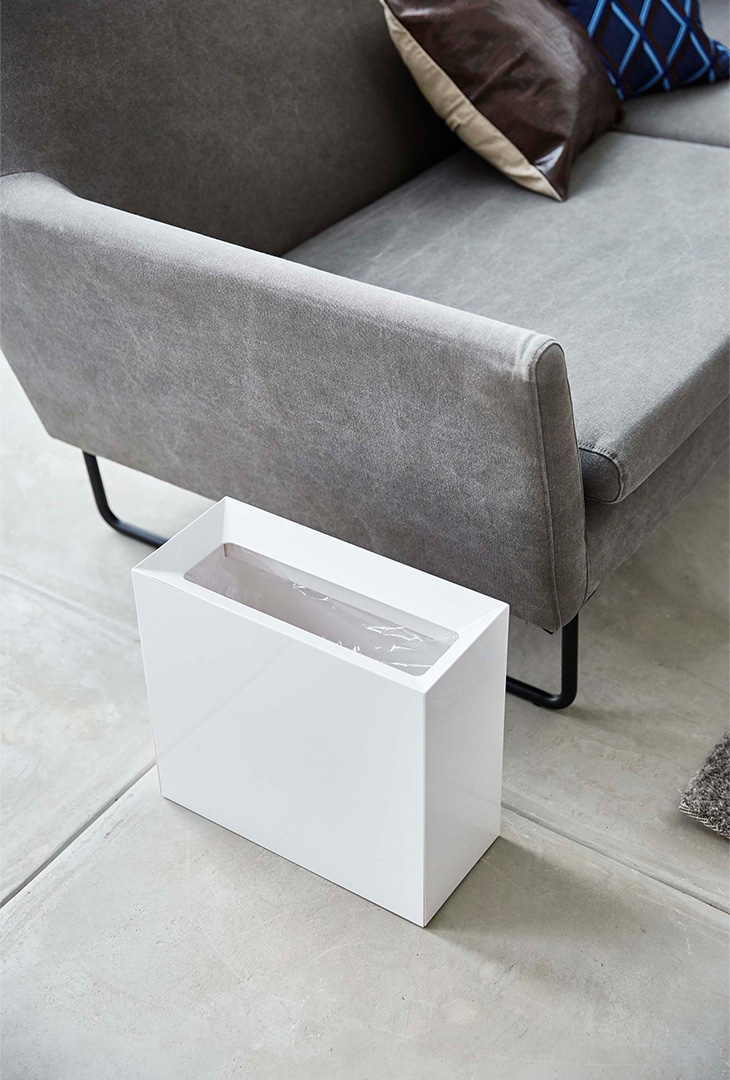 トラッシュカン タワー ワイド ホワイト