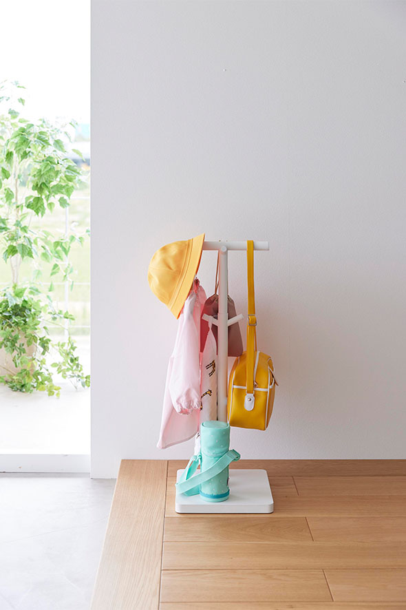 伸縮ランドセルスタンド タワー ホワイト