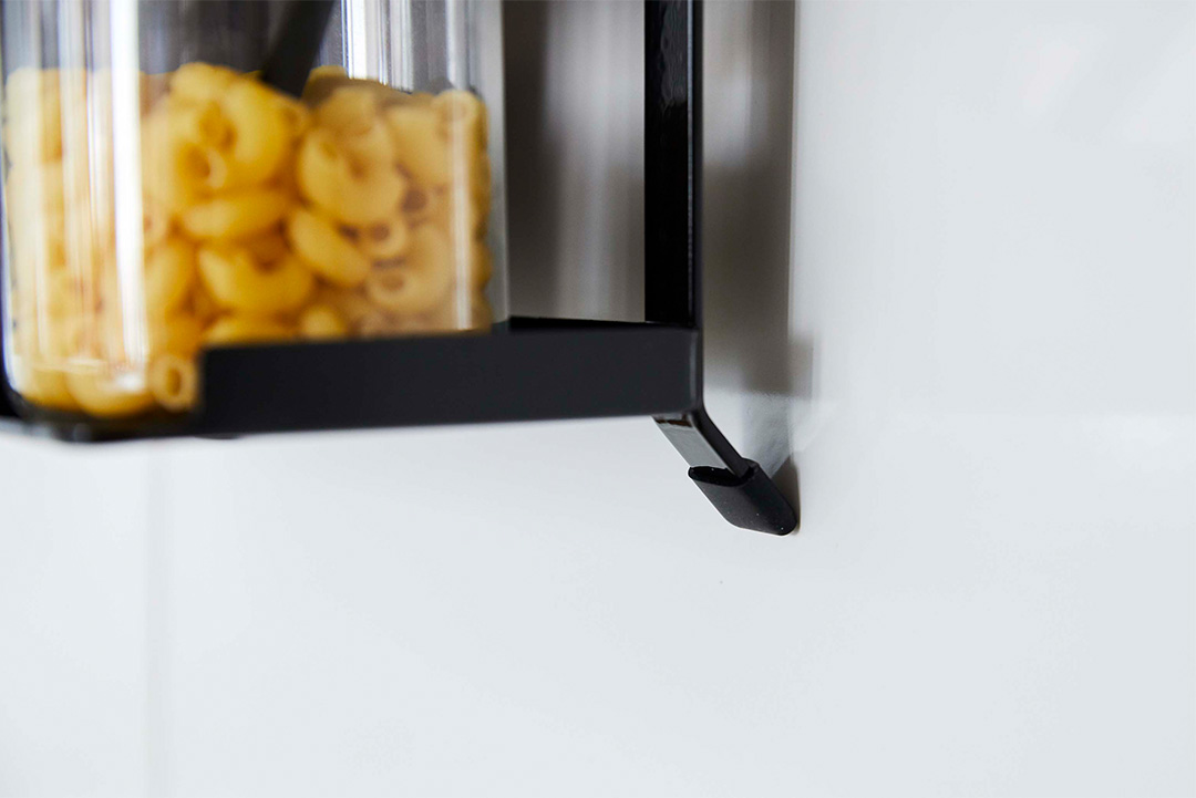 レンジフード調味料ラック タワー 3段 ホワイト