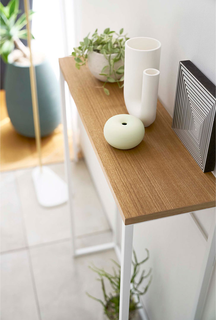 コンソールテーブル タワー ブラック