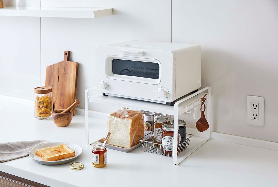 トースターラック プレート ホワイト