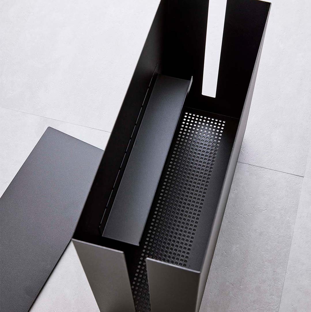 キャスター付きケーブル収納ラック タワー ホワイト