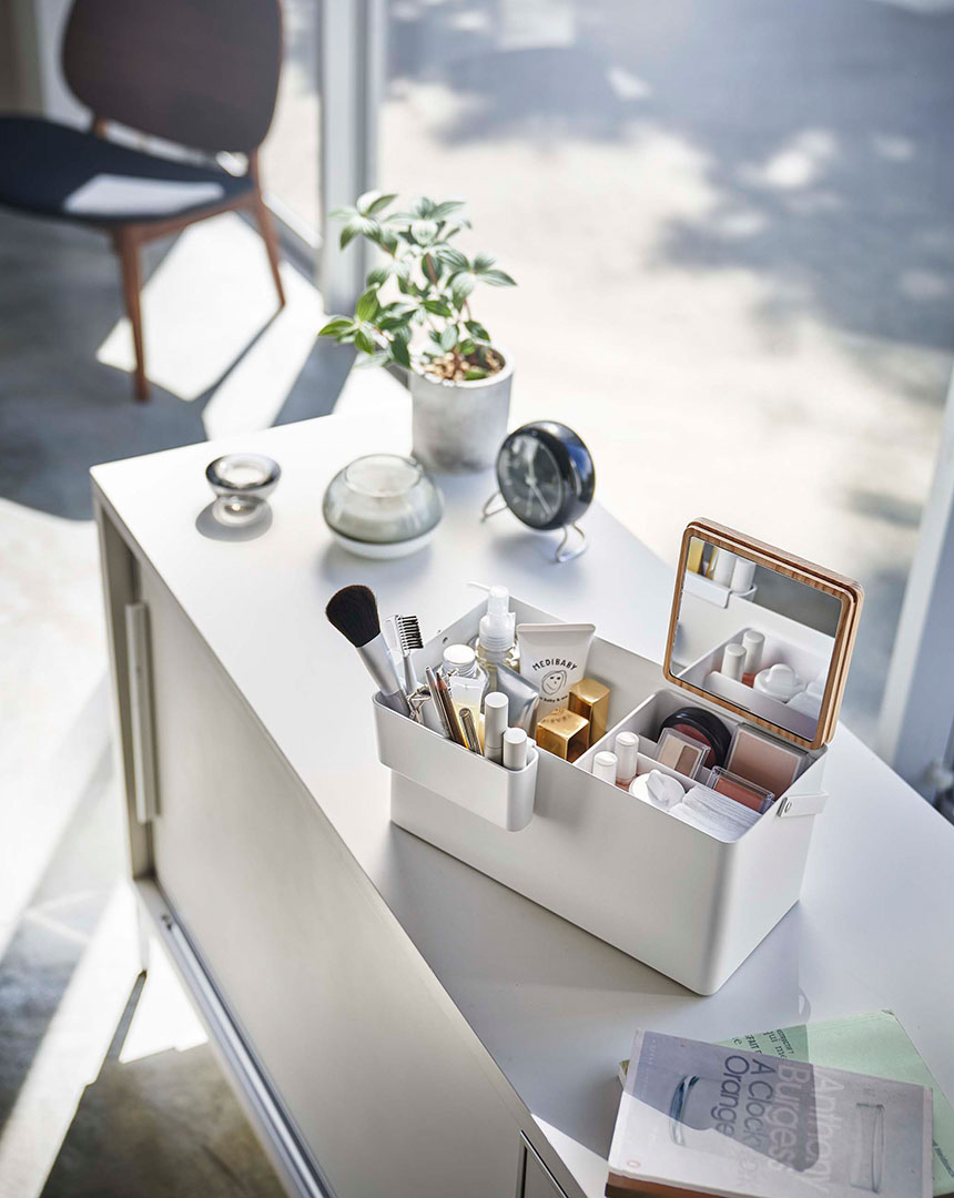 メイクボックス タワー ホワイト