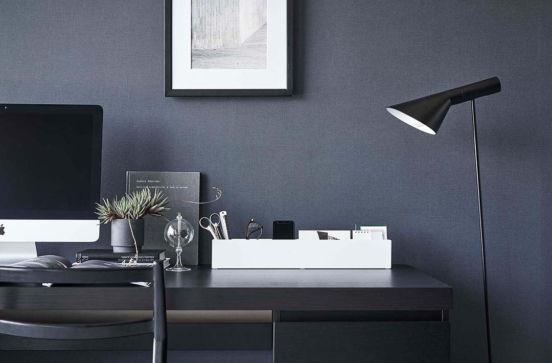 スリムデスクオーガナイザー タワー ホワイト