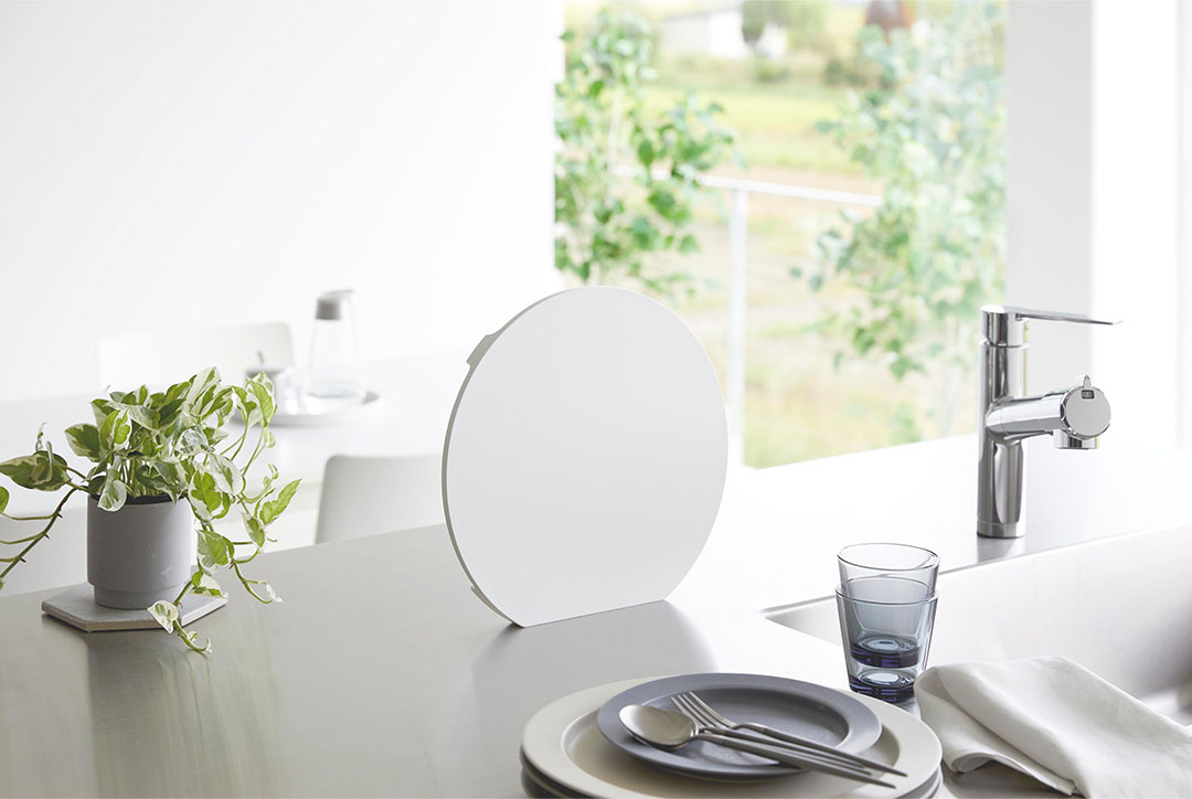 食洗機対応 マグネット抗菌まな板 タワー ラウンド ホワイト