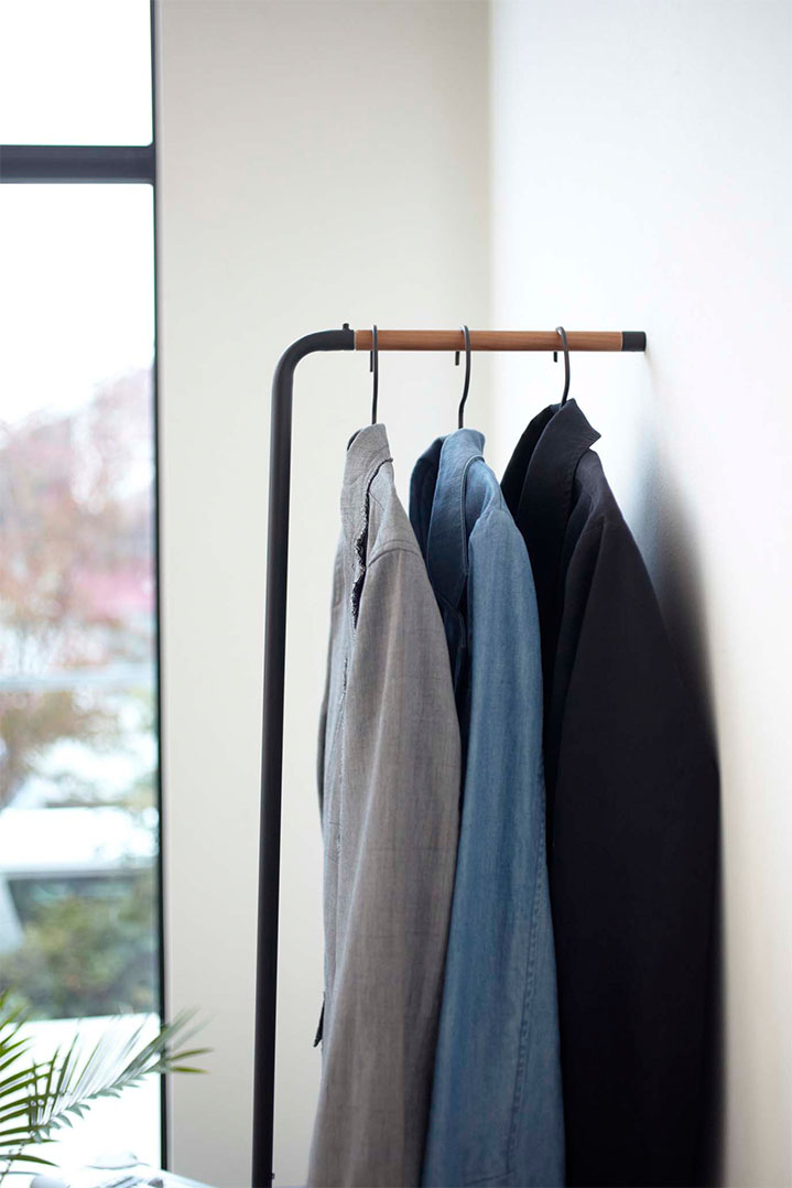 スリムコートハンガー タワー ホワイト