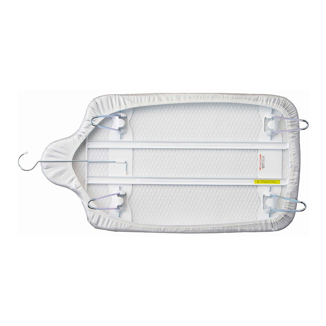 軽量人体型アイロン台 フック付き アルミコート