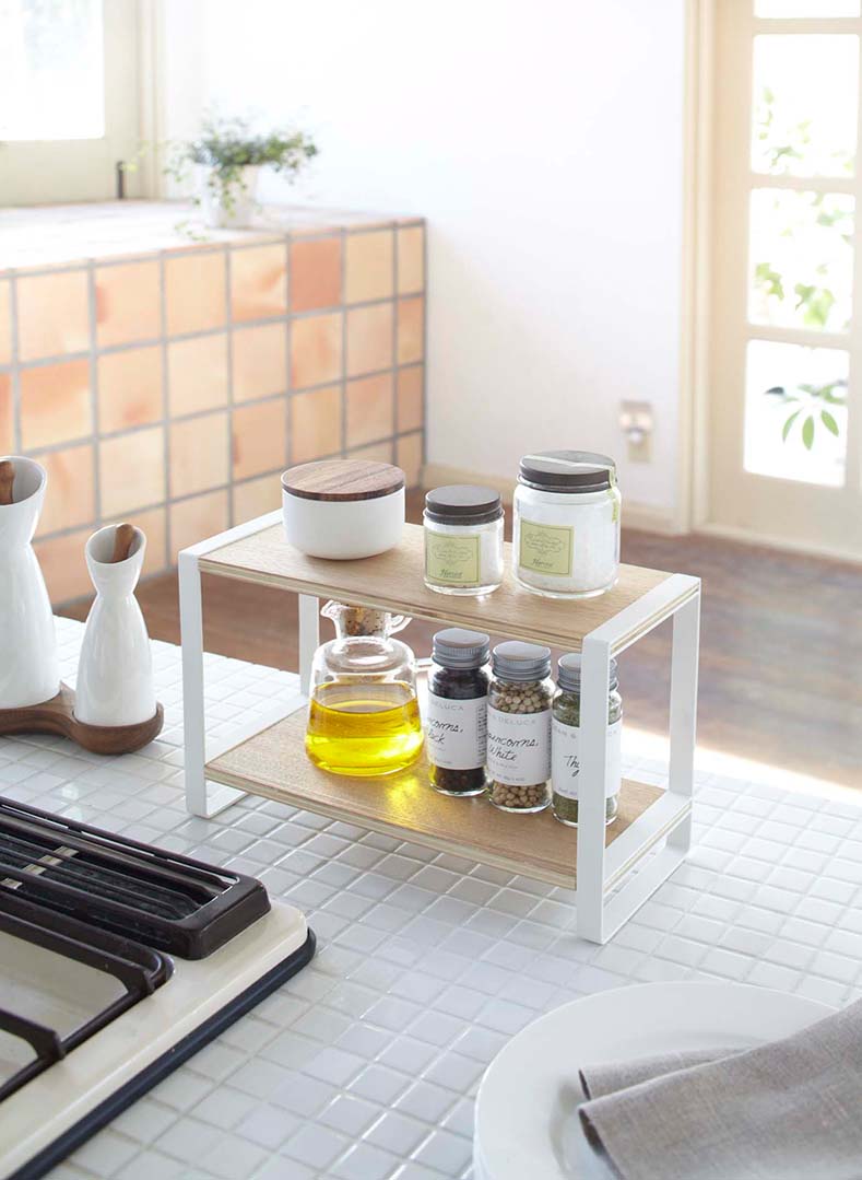 キッチンラック トスカ ホワイト