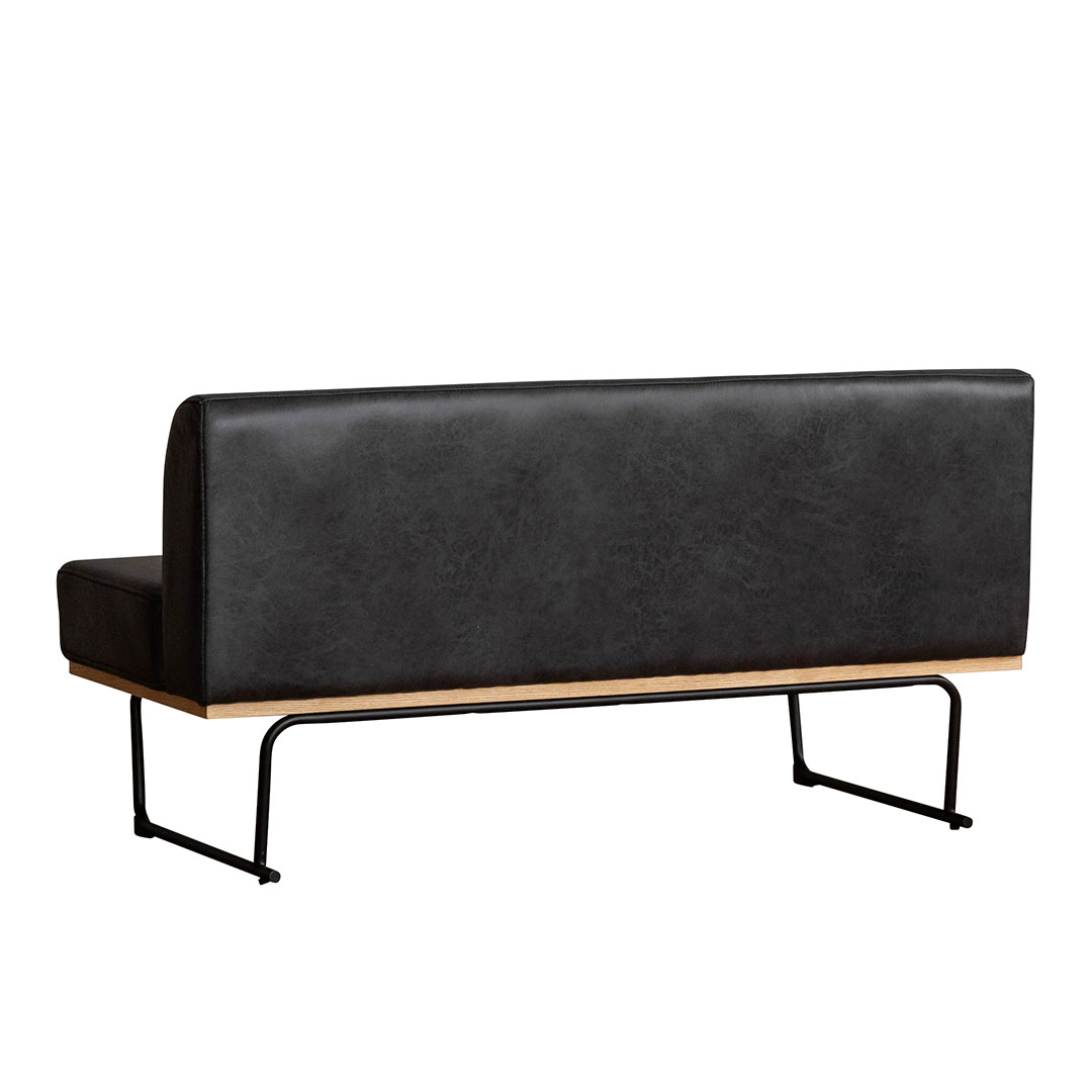 2P肘無 ダントンⅡ LT03チャコールブラック