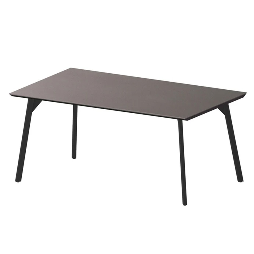 レグル ダイニングテーブル スリムライン脚 ブラック(W135) Lカルカッタ