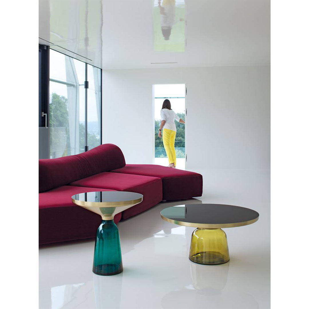 BELL COFFEE TABLE(脚カラー:アンバーオレンジ) 真鍮