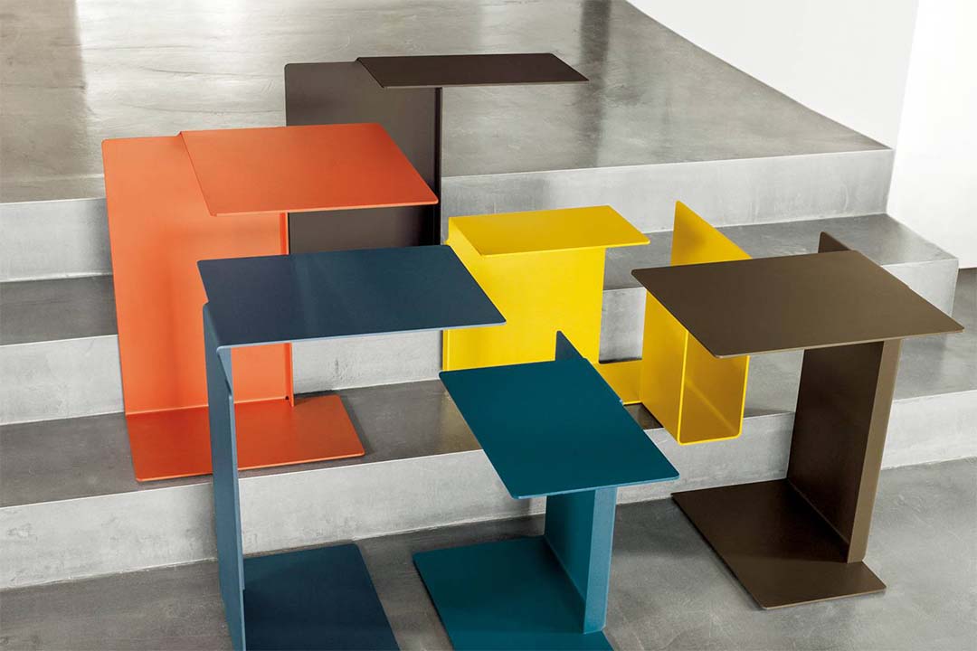 DIANA B SIDE TABLE バサルトグレー