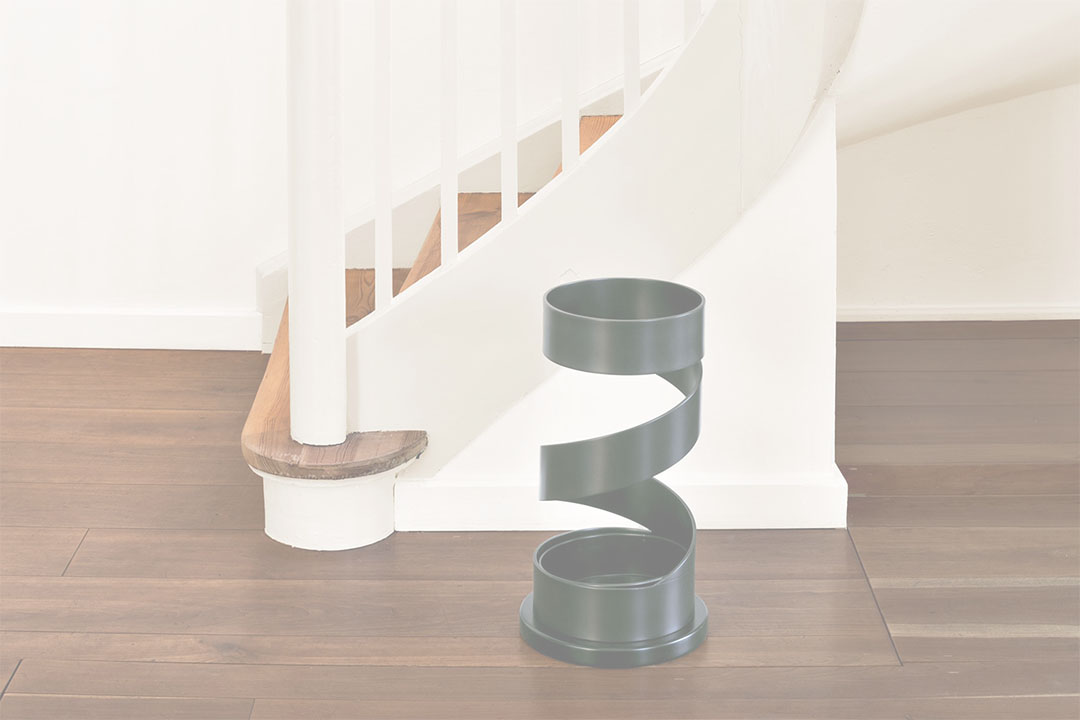 USHA 傘立て クローム