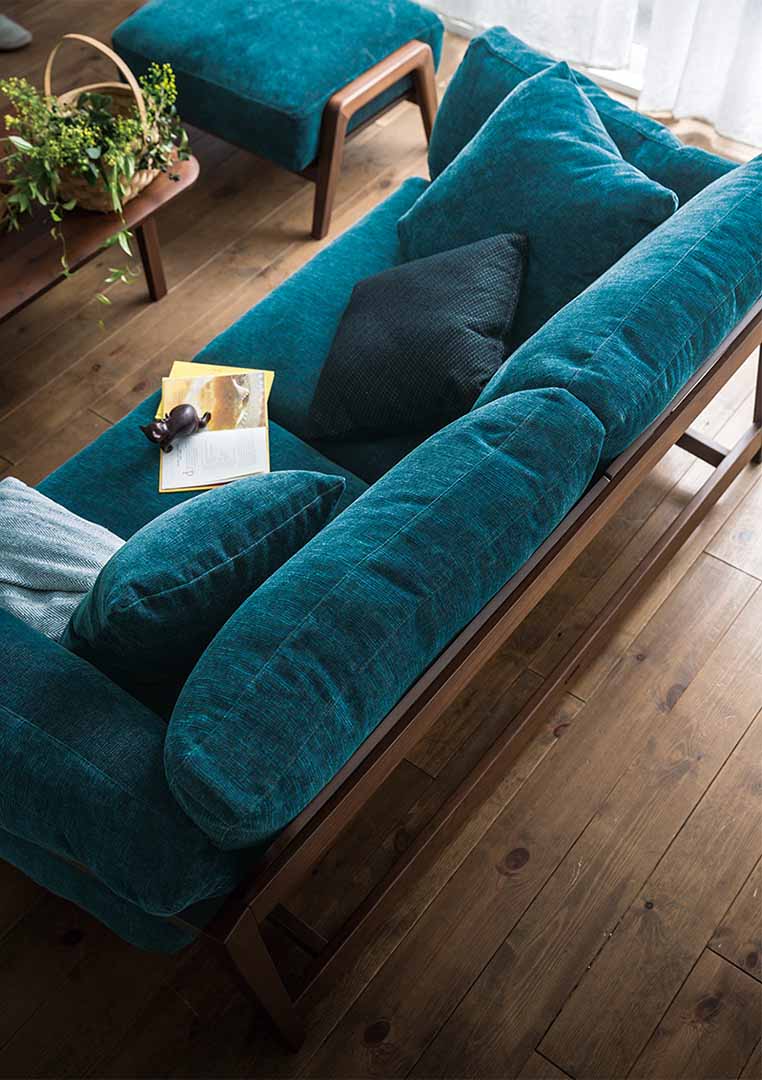 Nagi 2Pワイドソファ /冨士ファニチア/2人掛け/北欧 FUJI FURNITURE [うれしいレビュー特典有り] 冨士ファニチア