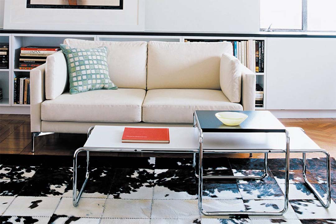 LACCIO TABLE ローテーブル スクエア ラミネートホワイト