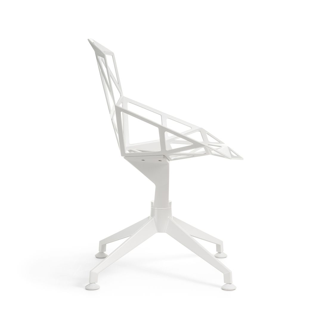 Chair_One 4star 固定 ホワイト