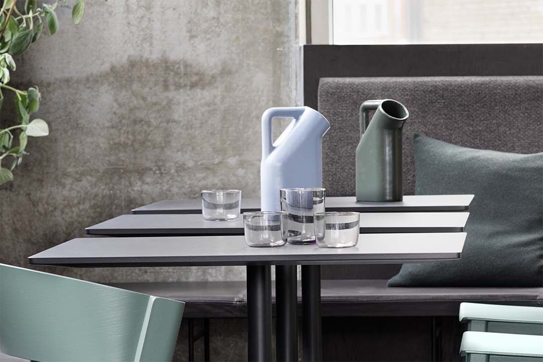 CORKY GLASSES SET OF 4(low) グレー