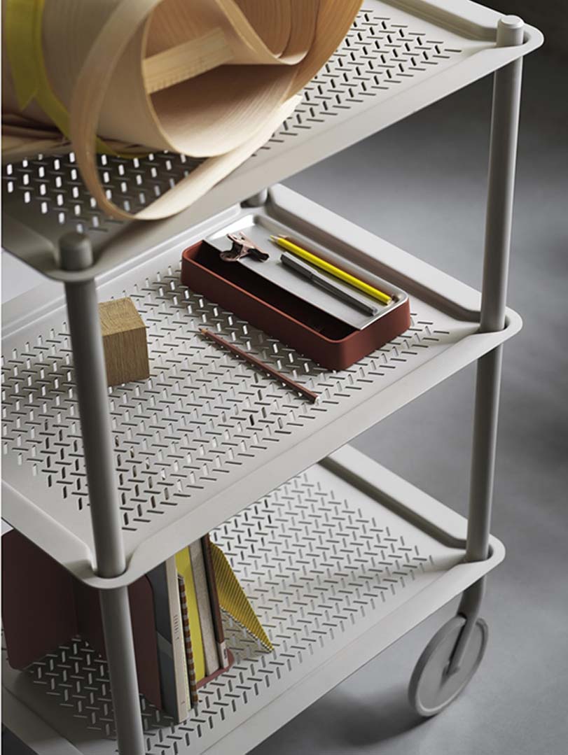 FLOW TROLLEY 3-LAYER グレー