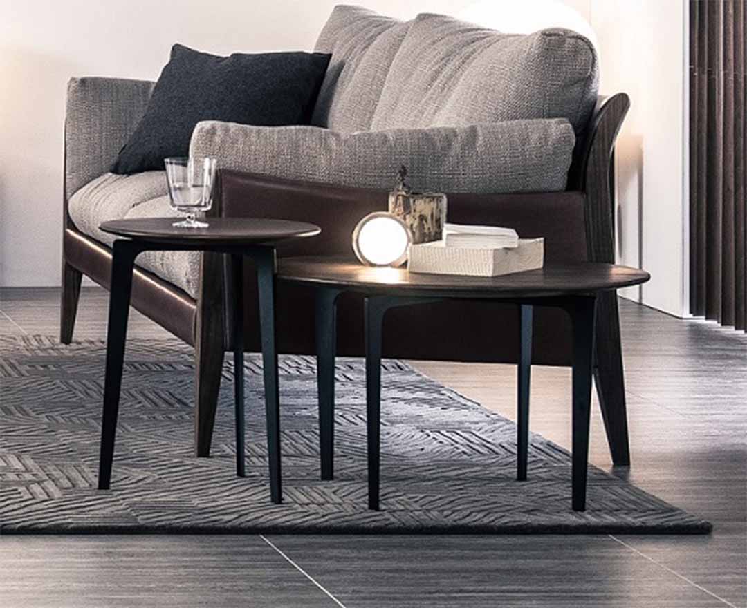 OS Side Table Φ700 ウォールナットNL