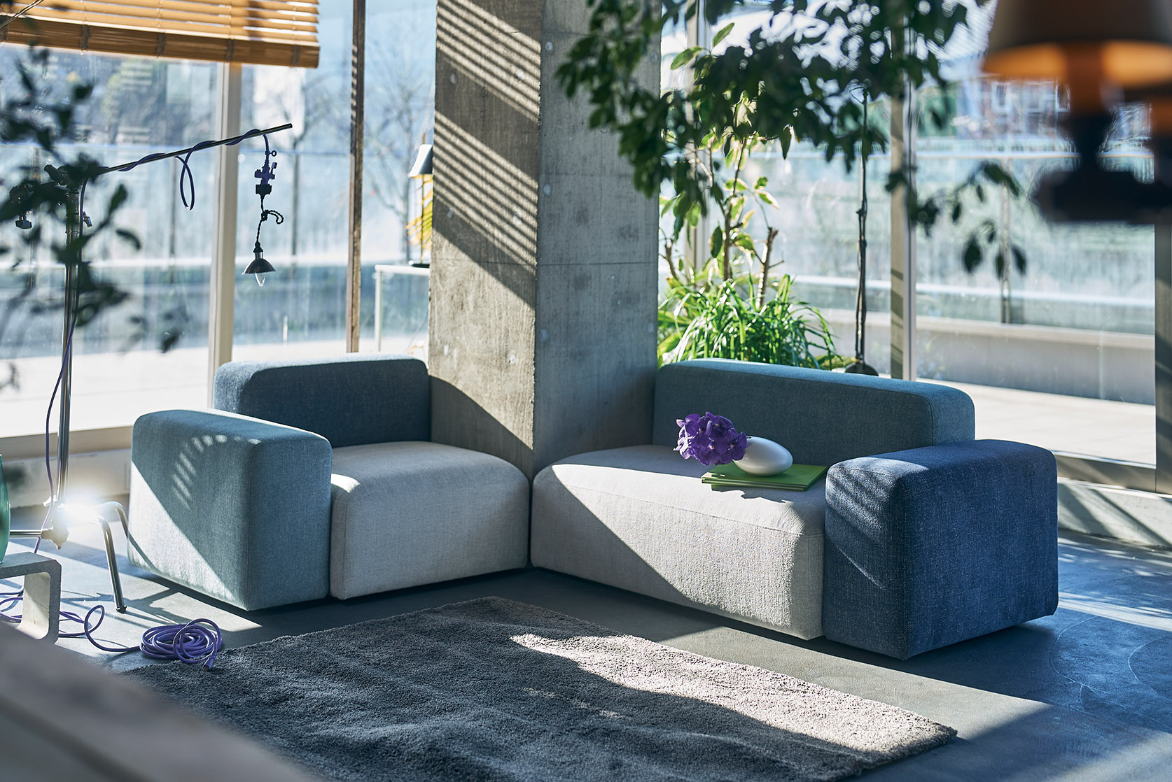 COLON sofa 1seater (STONE) ストーン1