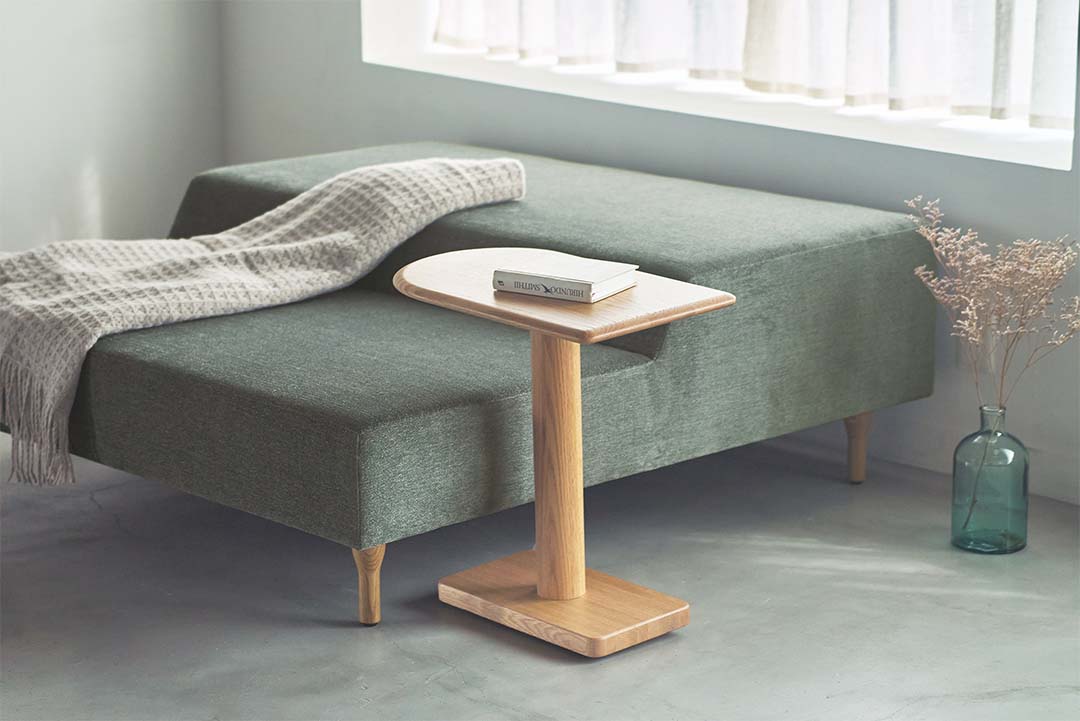 U Side Table Ssize ナチュラル