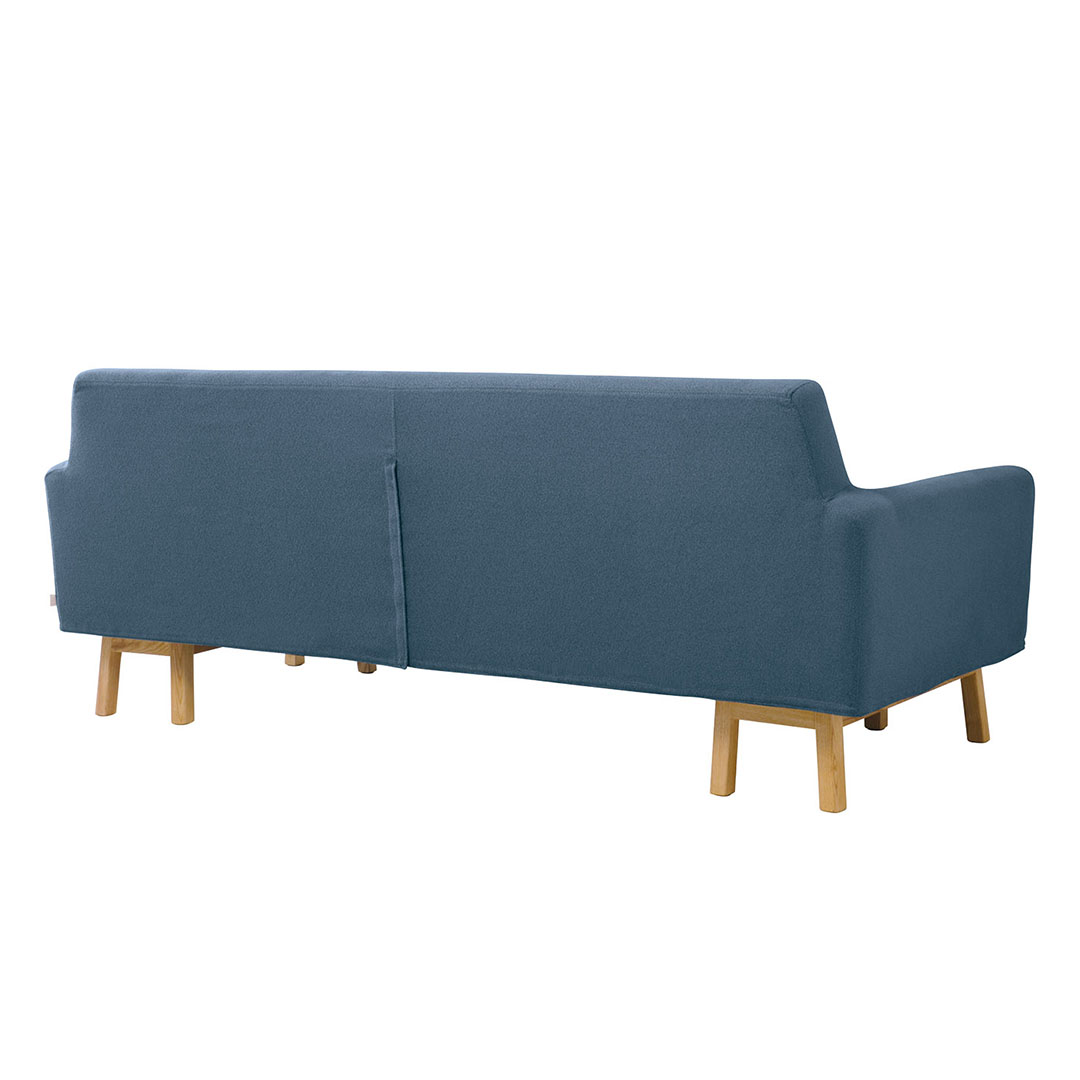 float sofa wide 2seater ダークブルー